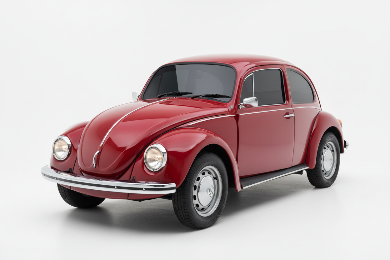 1972 Volkswagen Classic Beetle with tinted windows