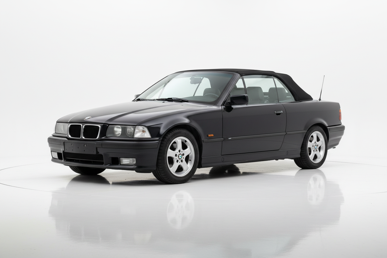 1995 BMW 3 Series Convertible with Tinted Windows