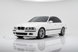1997 BMW M5 with tinted windows