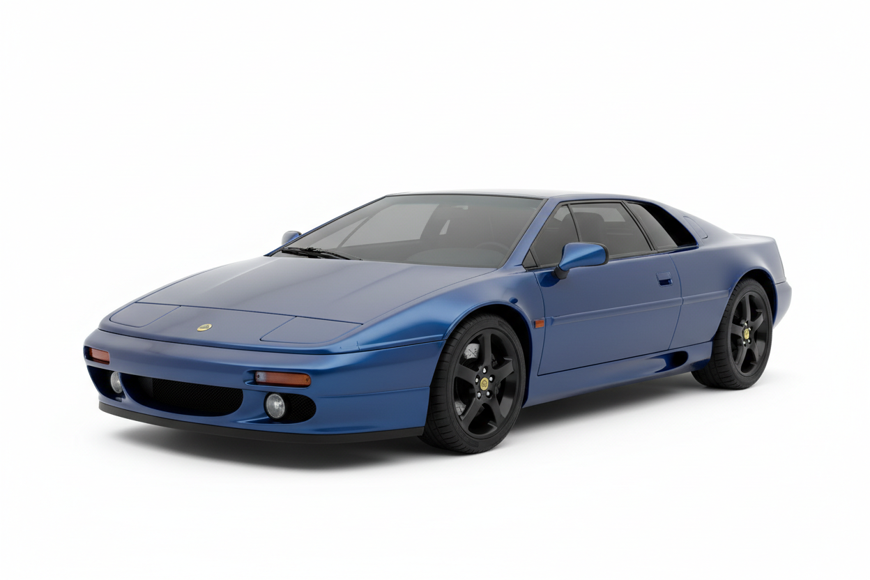 1997 Lotus Esprit with tinted windows
