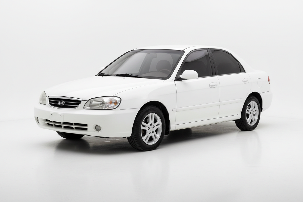 1998-2001 Kia Sephia with all windows tinted