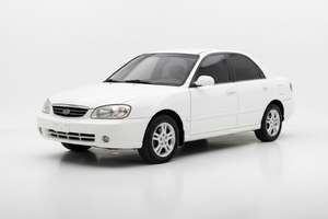 1998-2001 Kia Sephia with all windows tinted