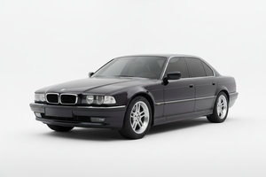 1999 BMW 7 Series with tinted windows
