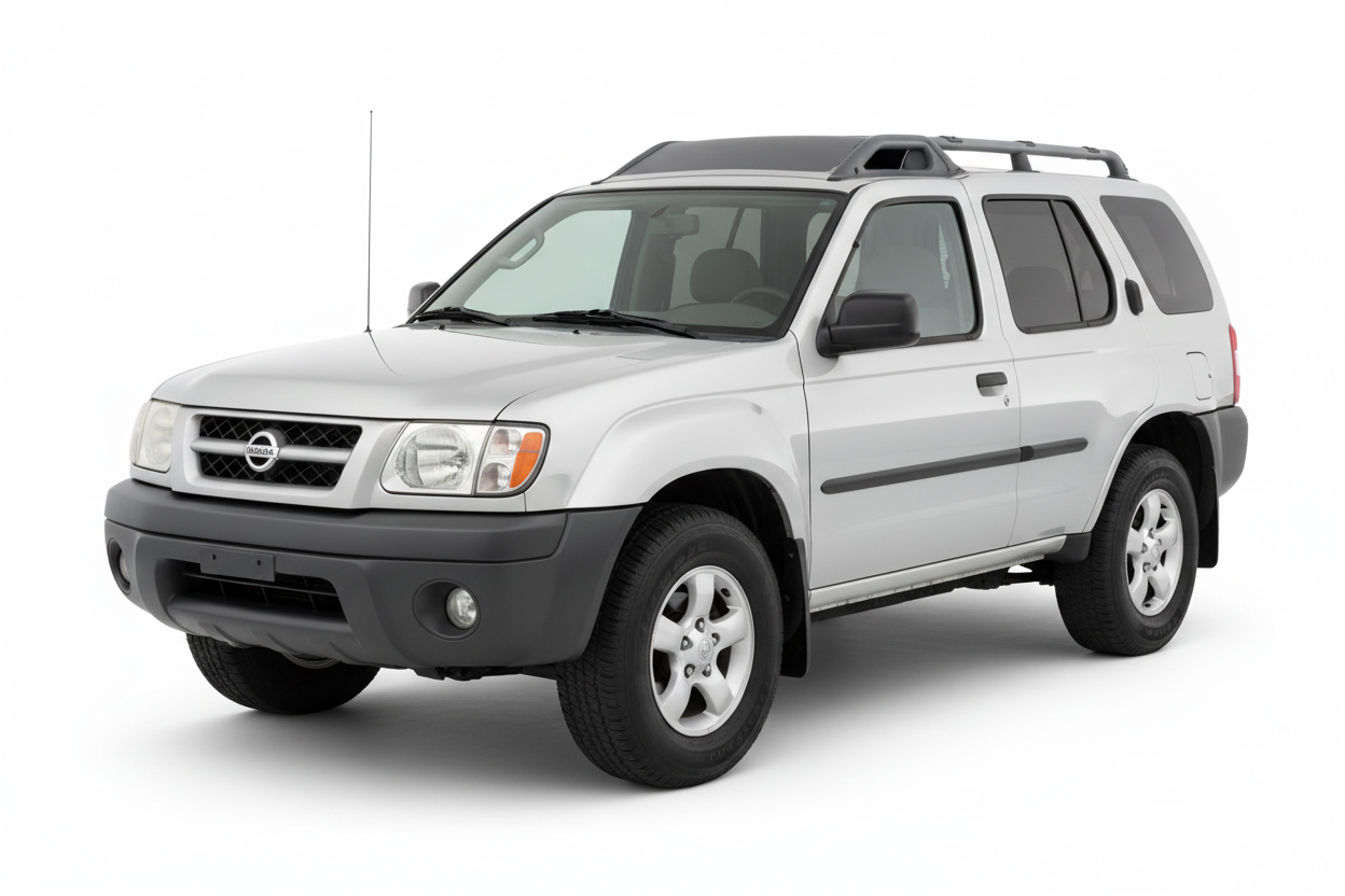 2000 Nissan Xterra with tinted windows