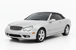 2003 Mercedes CLK Cabriolet with tinted windows