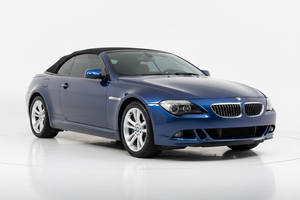 2004 BMW 6 Series Convertible with tinted windows