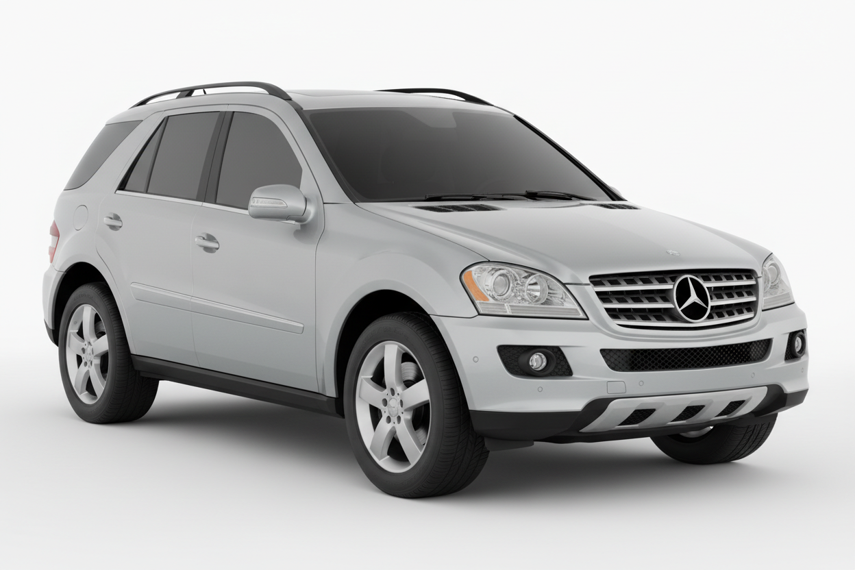 2006 Mercedes ML-Class with tinted windows