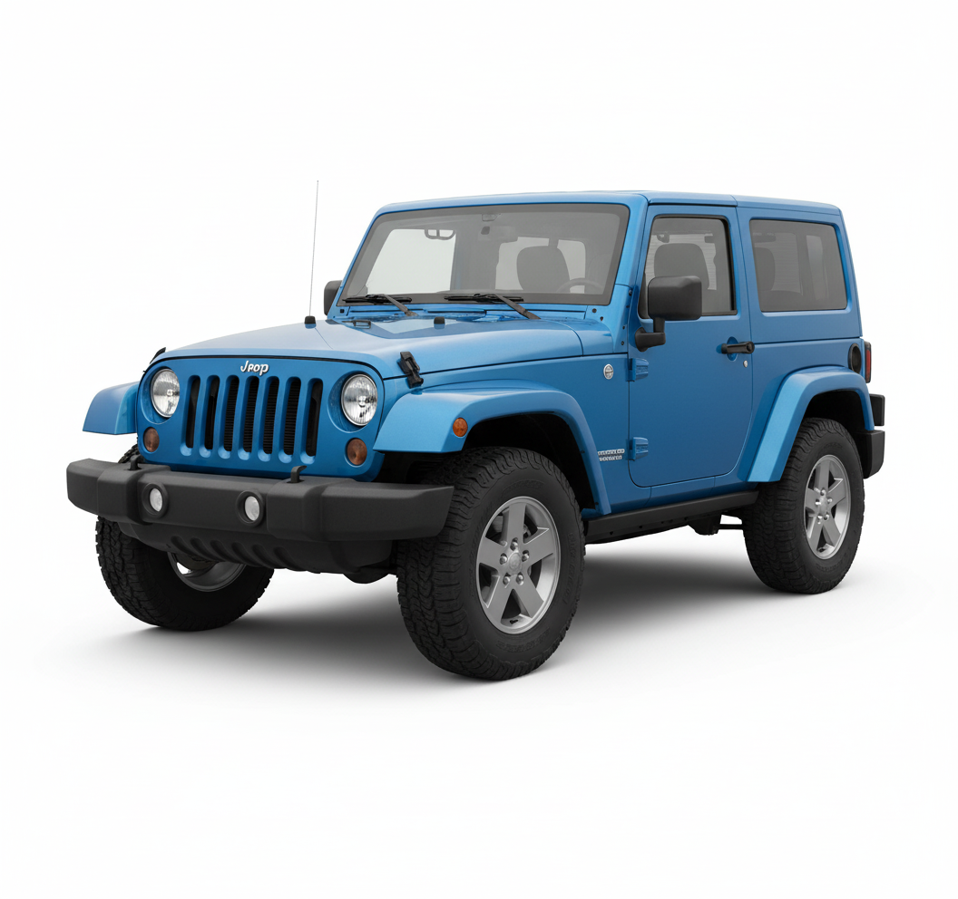 2007 Jeep Wrangler 2-door with hard top