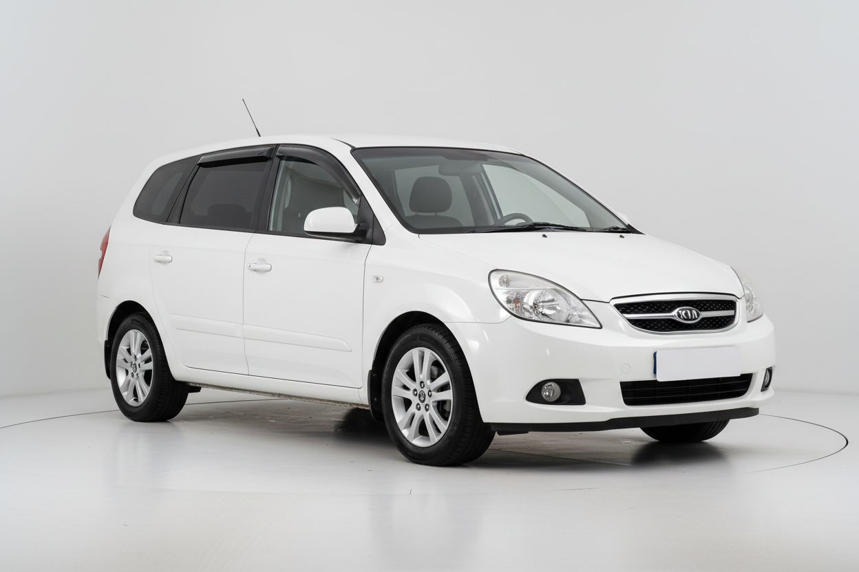 2007 Kia Carens with front tint