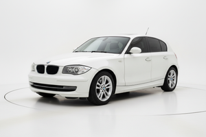 2008 BMW 1 Series with tinted windows