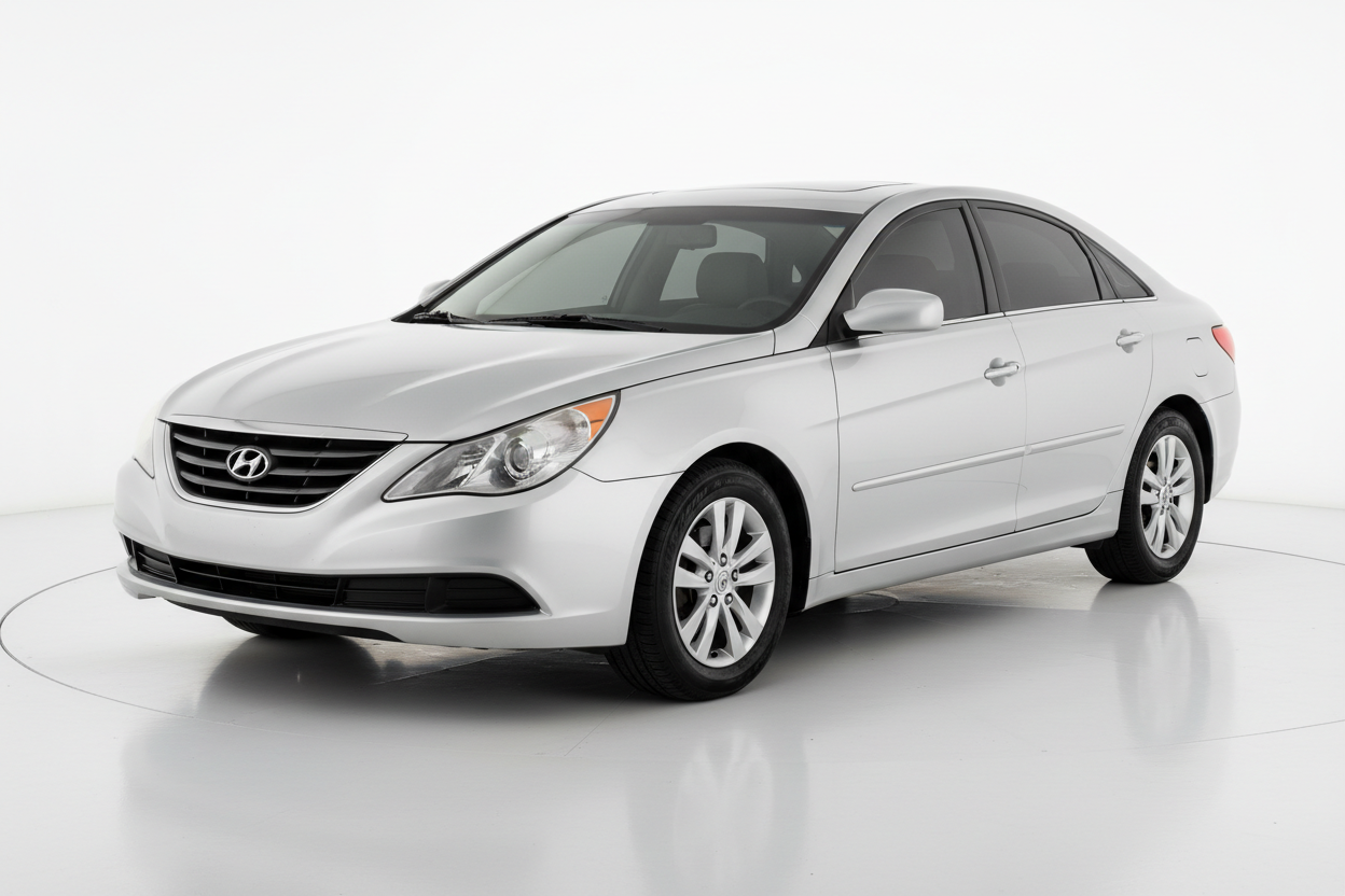 2009 Hyundai Sonata with tinted windows