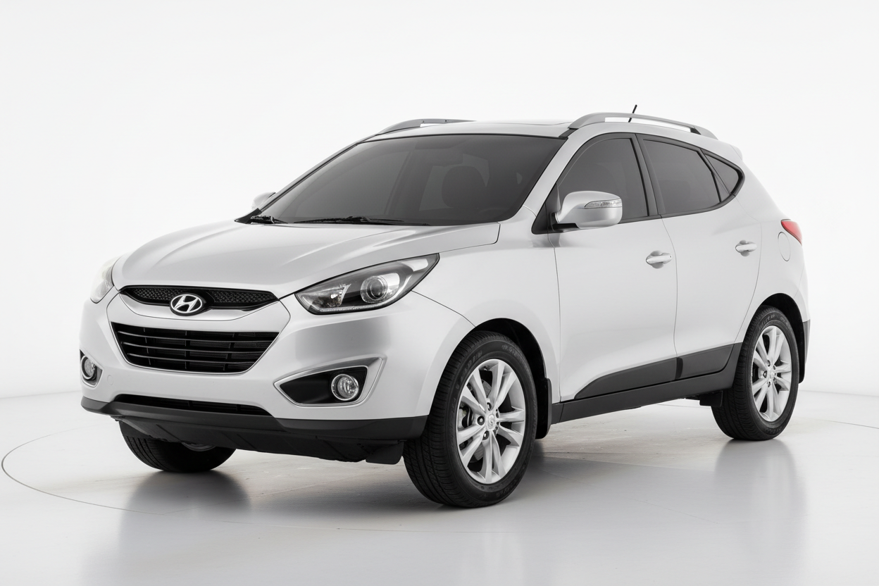 2011 Hyundai Tucson with tinted windows
