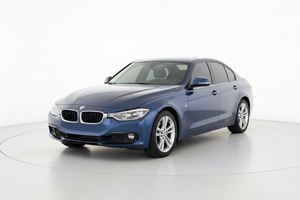 2012 BMW 3 Series with tinted windows