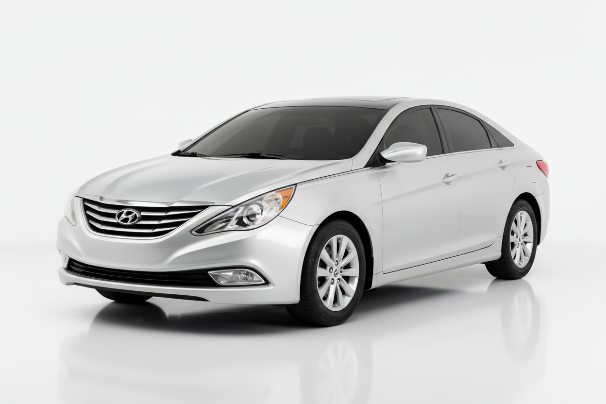 2012 Hyundai Sonata with tinted windows