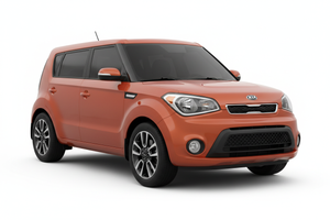 2012 Kia Soul with tinted windows