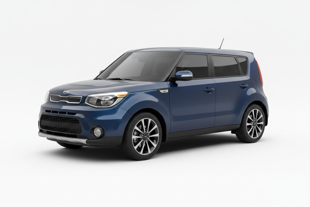 2014-2019 Kia Soul with tinted windows