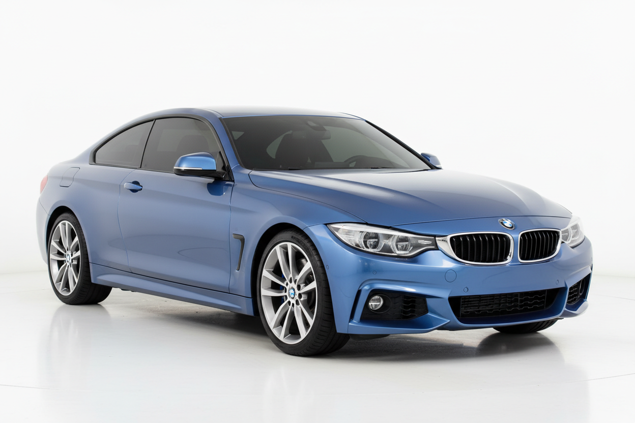 2014 BMW 4 Series Coupe with Tinted Windows