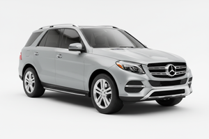 2015 Mercedes GLE SUV with tinted windows