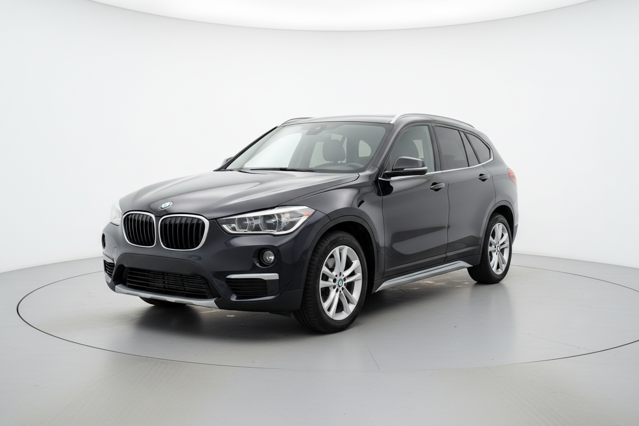 2016 BMW X1 with tinted windows