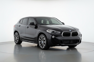 2018 BMW X2 with tinted windows