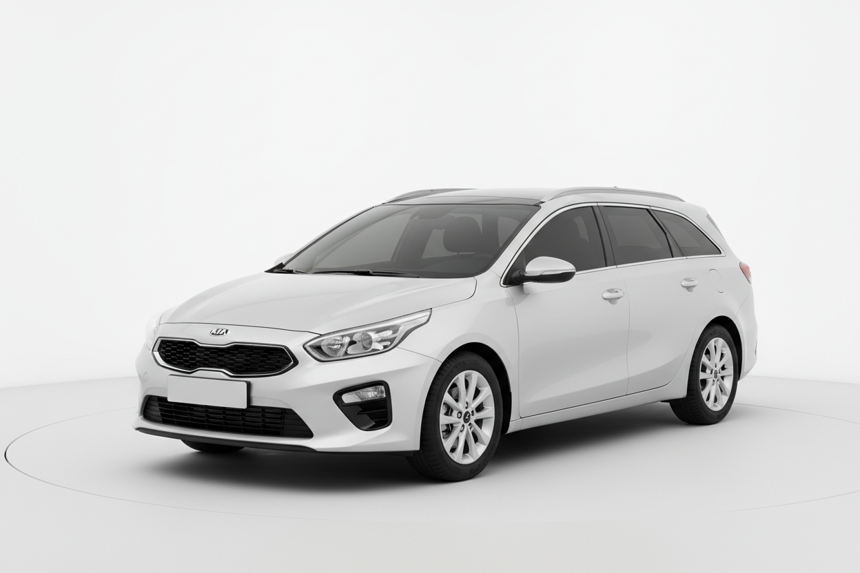 2018 Kia Cee'd Sportwagon with tinted windows