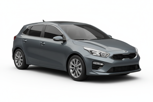 2018 Kia Cee'd with tinted windows