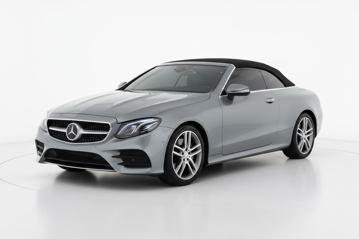 2018 Mercedes E-Class Cabriolet with tinted windows