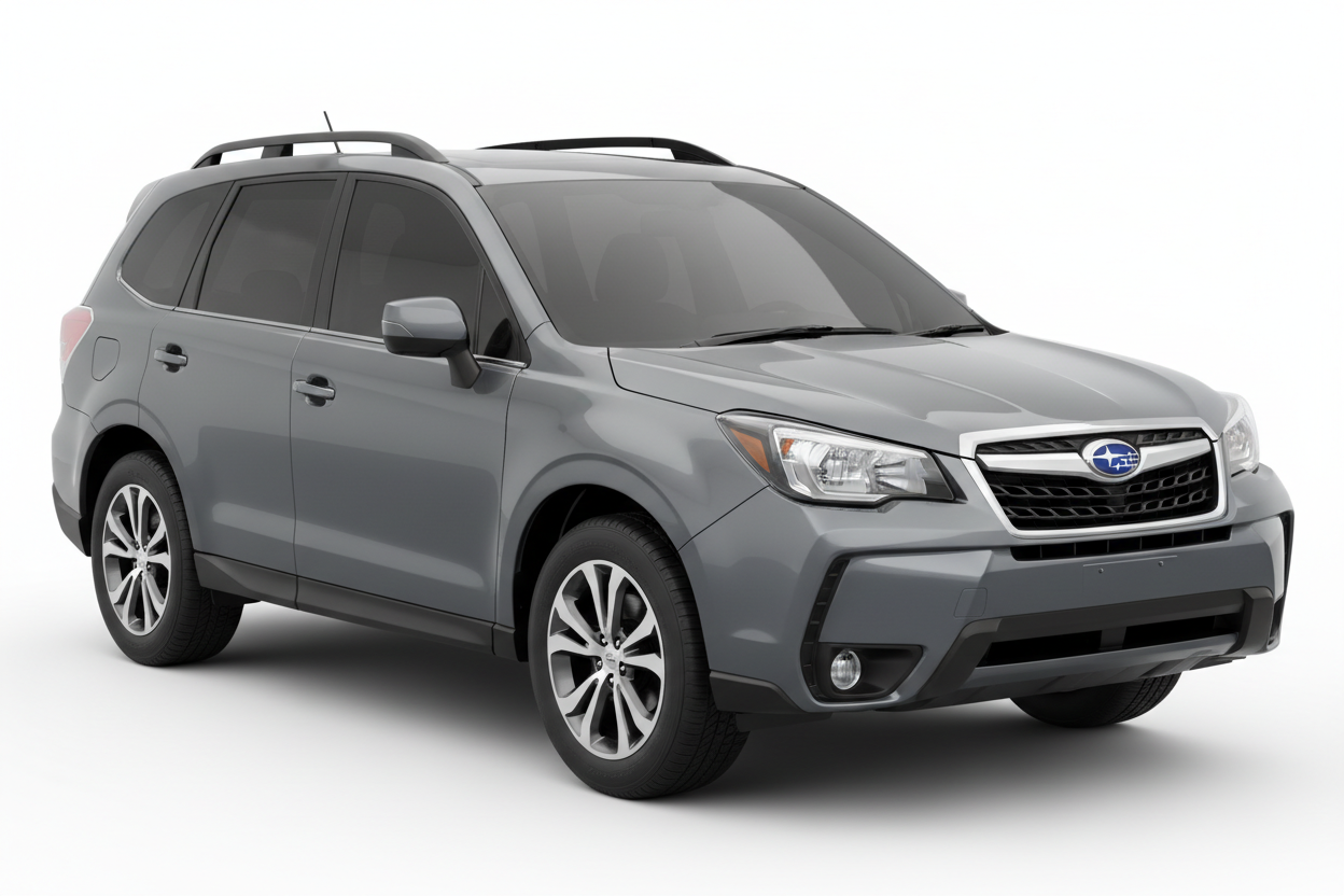 2018 Subaru Forester with tinted windows
