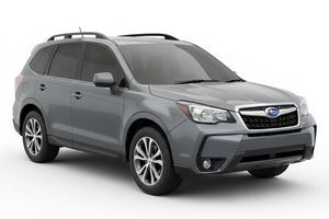 2018 Subaru Forester with tinted windows