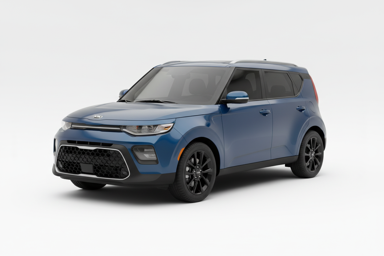 2019-2025 Kia Soul with tinted windows