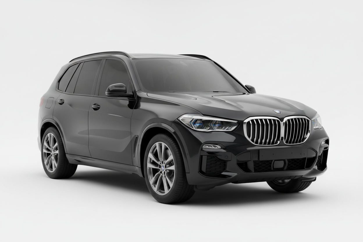 2019-2026 BMW X5 with tinted windows