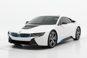 2019 BMW i8 with tinted windows