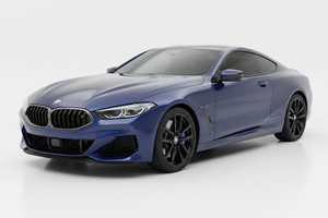 2020 BMW 8 Series Coupe with Tinted Windows