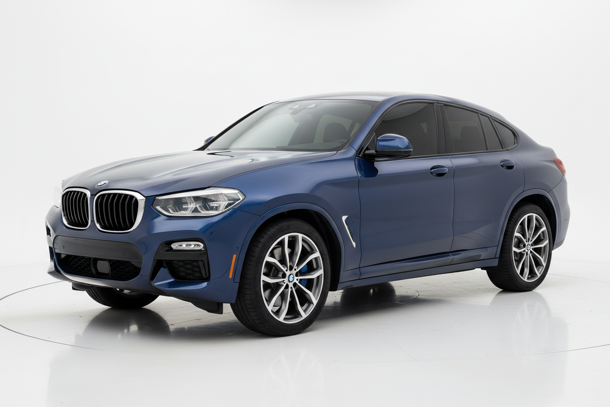 2020 BMW X4 with Tinted Windows