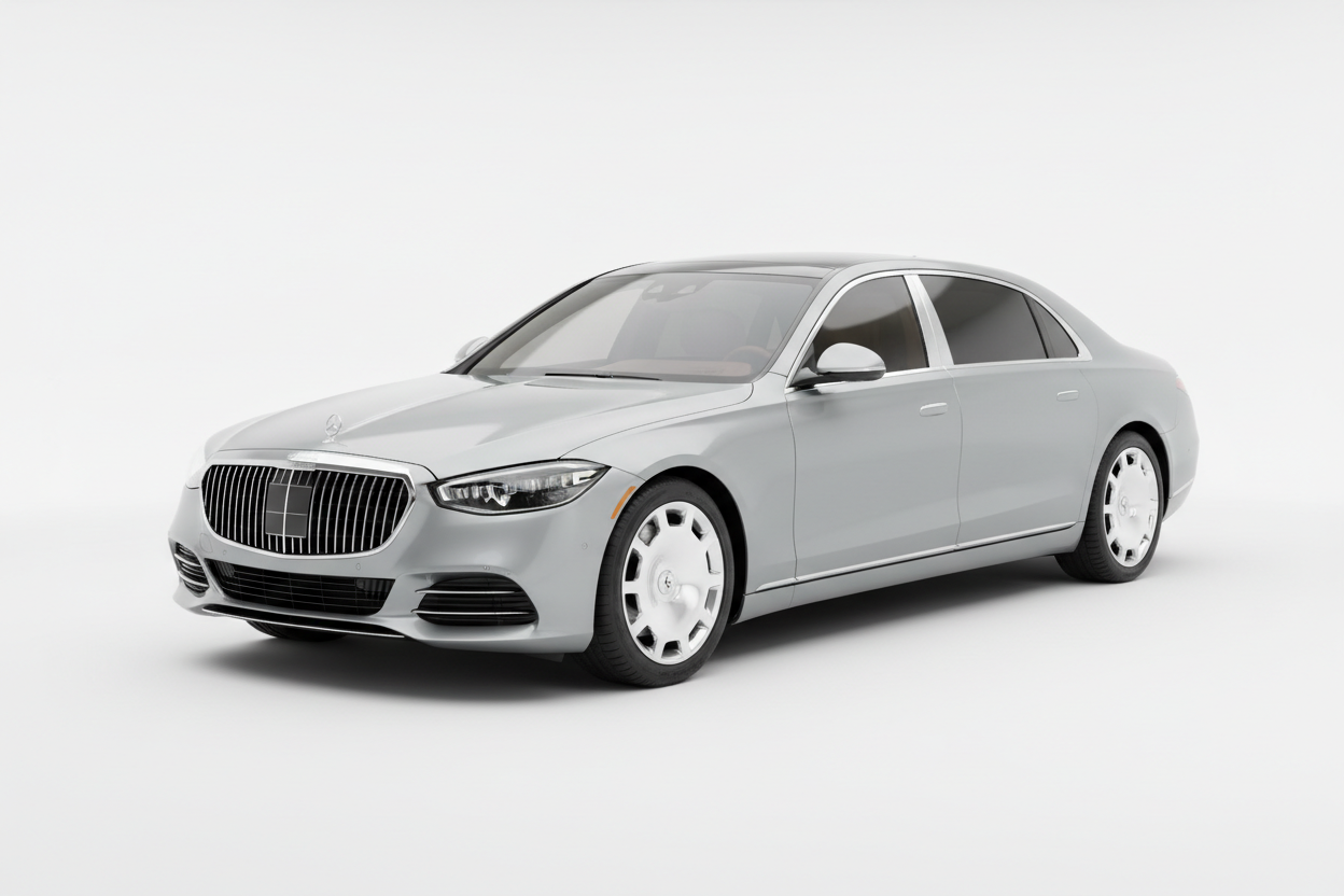 2021 Mercedes-Maybach S-Class with tinted windows