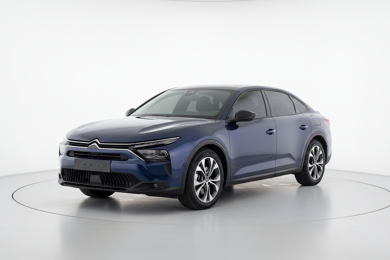 2023 Citroen C5 X with tinted windows