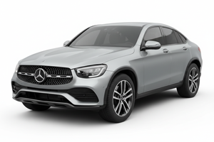 2023 Mercedes GLC Coupe with tinted windows