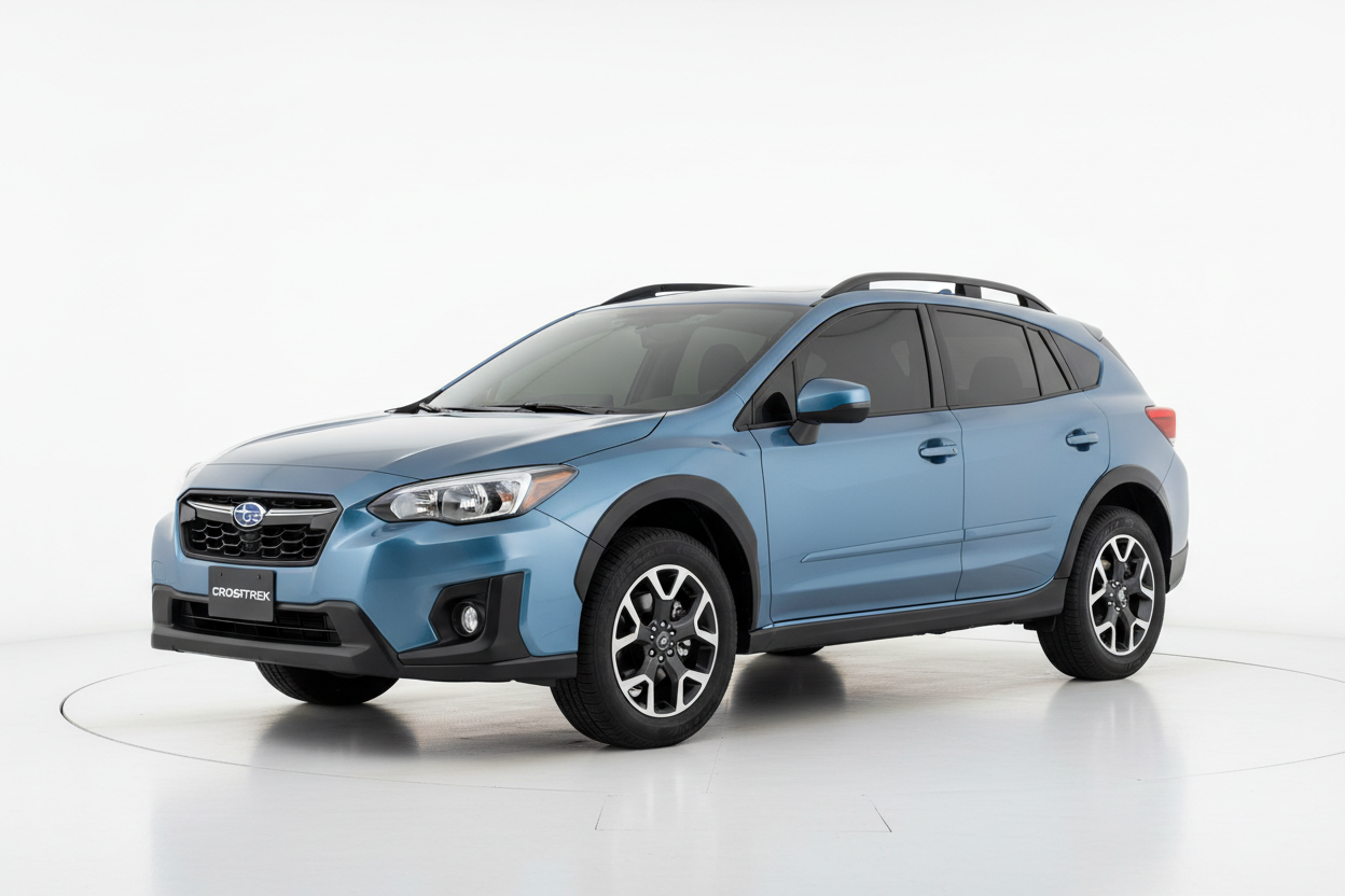 2023 Subaru Crosstrek with tinted windows