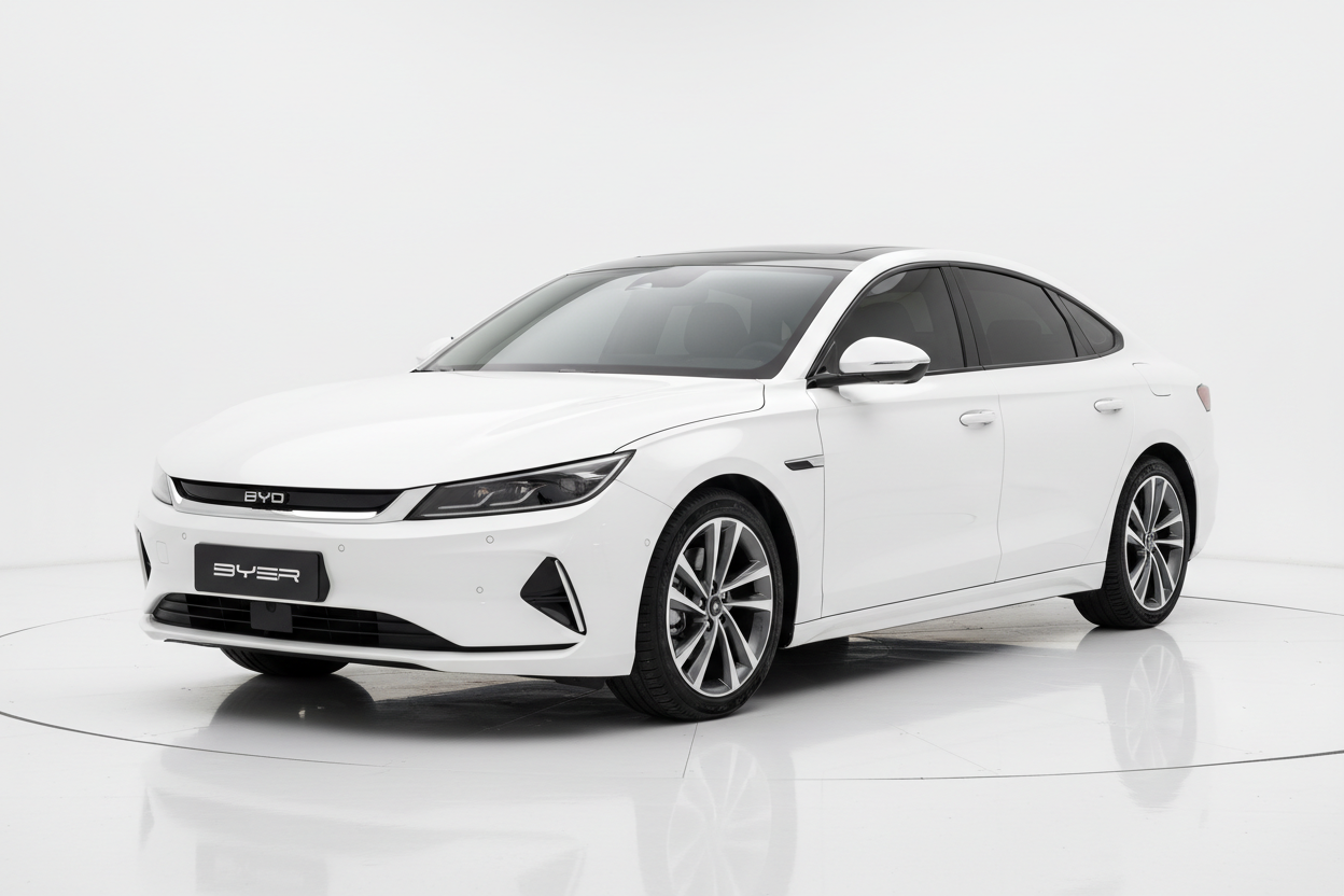 2024 BYD Han with Tinted Windows