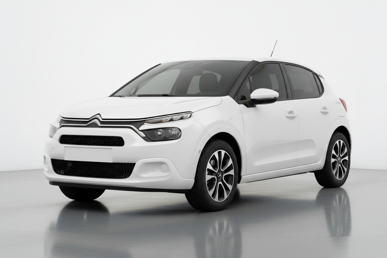 2024 Citroen e-C3 with tinted windows