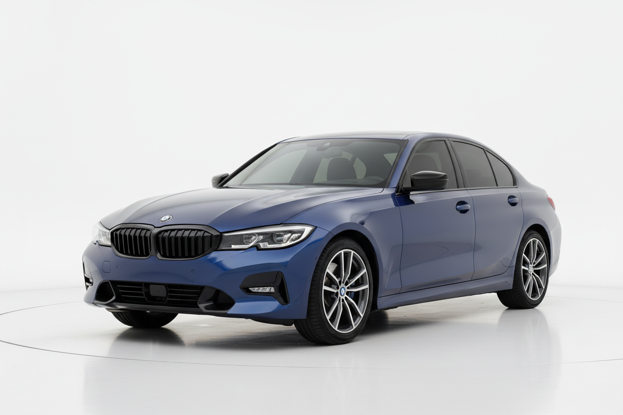 2025 BMW 3 Series with tinted windows