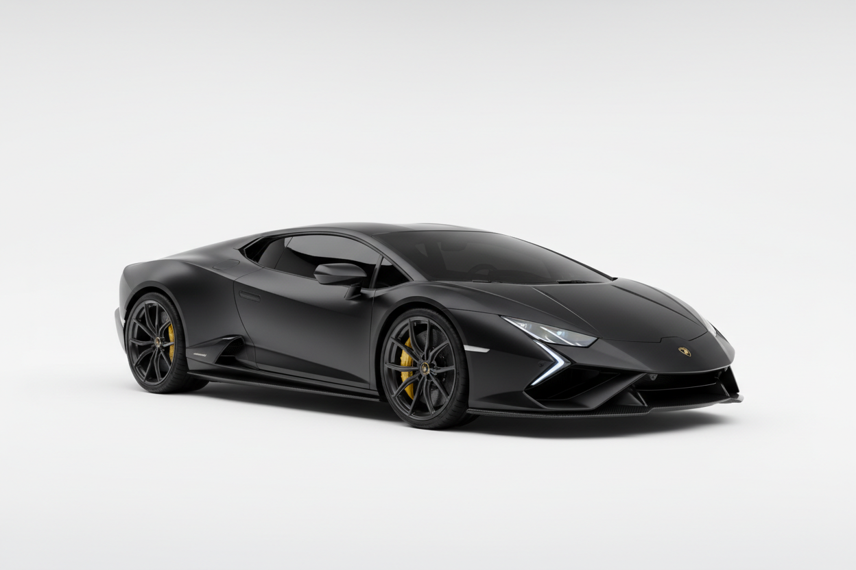 2025 Lamborghini Temerario with tinted windows