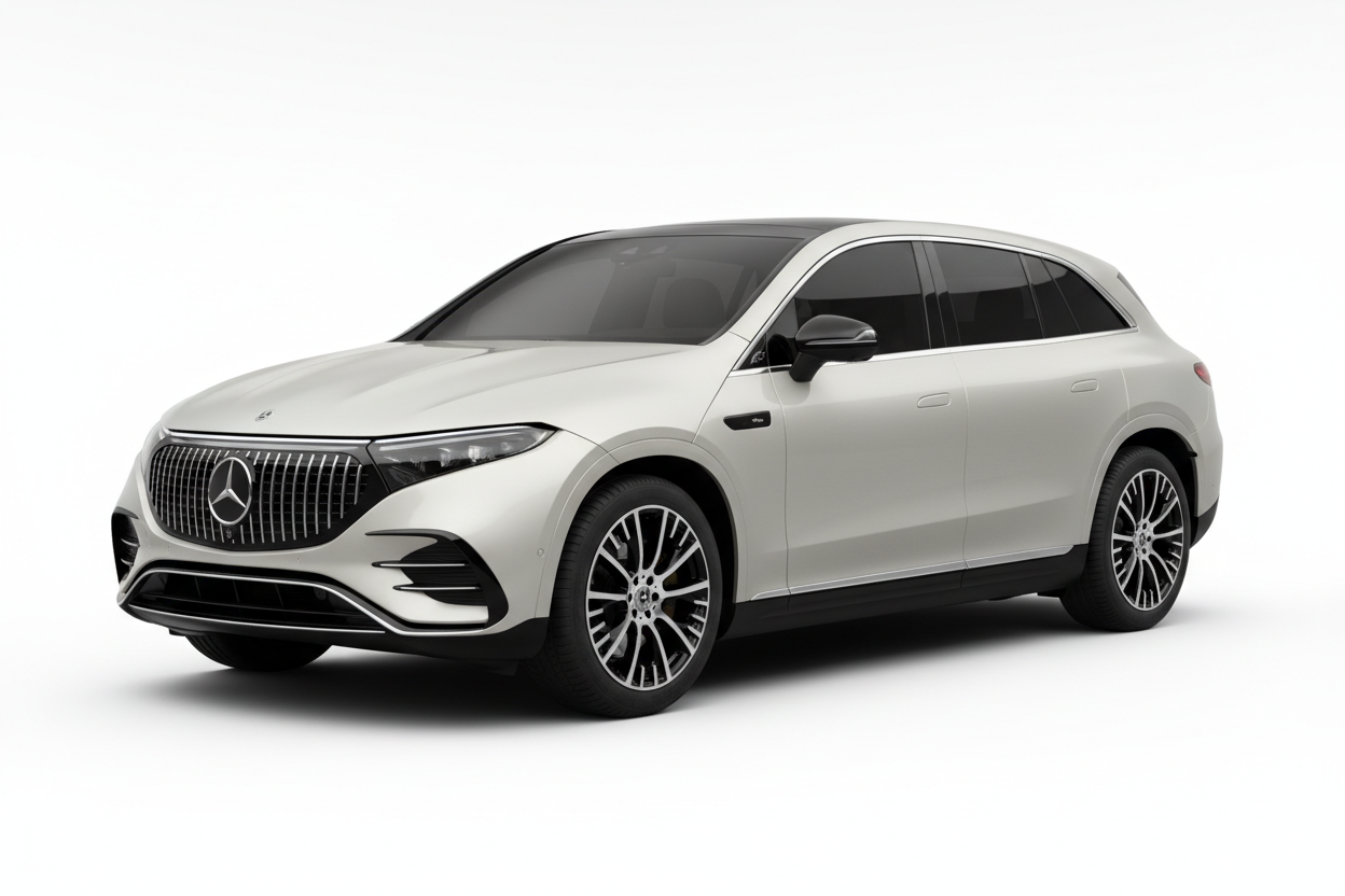 2025 Mercedes-Maybach EQS SUV with tinted windows