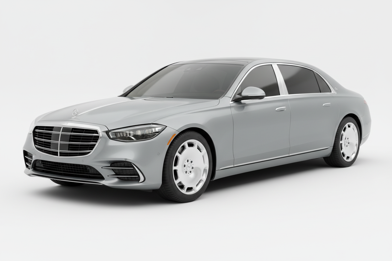 2025 Mercedes-Maybach S-Class with tinted windows