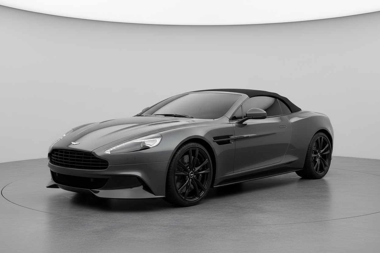 Aston Martin Vanquish Volante 2014 with Window Tint