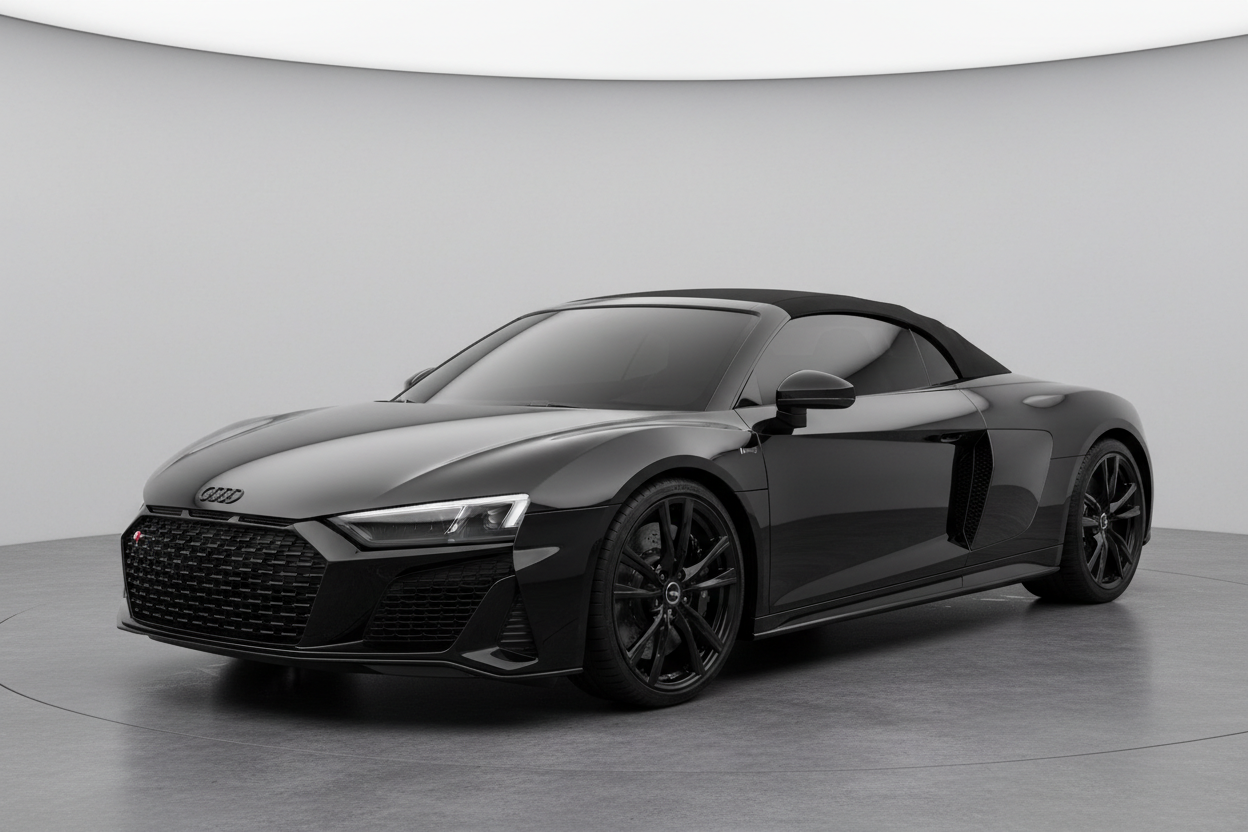 Audi R8 Spyder with Window Tint