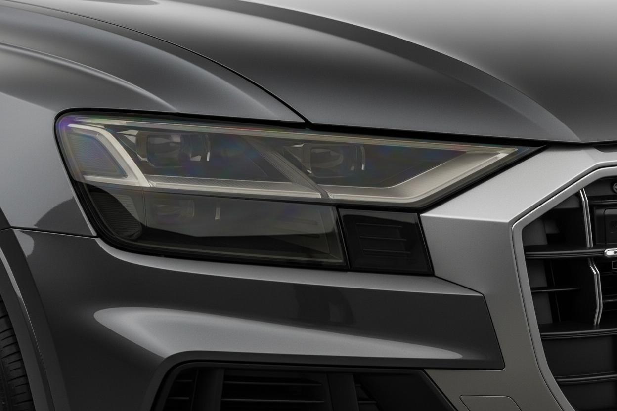 Audi Q8 / Q8 TFSI e / RS Q8 / SQ8 2019 2025 T2442 Pre Cut Front Light / Headlight Tint Kit