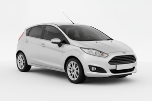 Ford Fiesta 2008-2017 with front tint