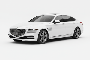 Genesis G80 2018-2020 catalog style with tinted windows