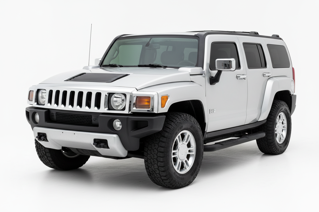 Hummer H3 2006-2010 with tinted windows